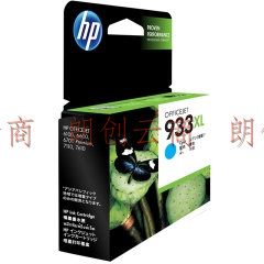 惠普（HP） CN054AA 933XL 超大号 Officejet 青色墨盒 （适用HP Officejet  7110/7610/7612）