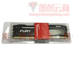 金士顿(Kingston) DDR4 2666 8GB 台式机内存 骇客神条 Fury雷电系列