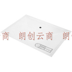 晨光(M&G)A4白色斜纹纽扣袋 12个装ADM94517