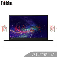联想ThinkPad X1 Carbon 2019-20QE000VGE（2BCD）英特尔酷睿i7 14英寸轻薄笔记本电脑（i7-8565U 8G 512GSSD WQHD）黑