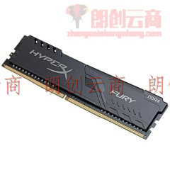 金士顿(Kingston) DDR4 3200 16GB(8G×2)套装 台式机内存 骇客神条 Fury雷电系列