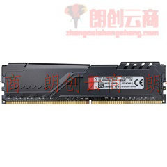 金士顿(Kingston) DDR4 2400 4GB 台式机内存 骇客神条 Fury雷电系列