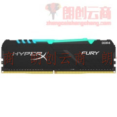 金士顿（Kingston）骇客神条Fury系列 DDR4 2666兼容2133台式机内存马甲条RGB 灯条16G