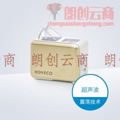 瑞士风（博瑞客）加湿器 便携式 DIY水箱 迷你低噪音办公室卧室家用加湿 BONECO 7146 金色