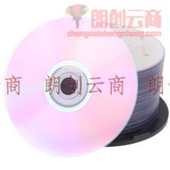 紫光（UNIS）DVD+R 16速 4.7G 七星四叶草 桶装50片 刻录盘